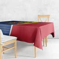 Personalized Moldova Independence Day 1991 Tablecloth One People One Nation - Wonder Print Shop