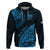 Fiji Rugby Hoodie Kaiviti Fijian Tribal World Cup Blue No2 - Wonder Print Shop