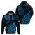 Fiji Rugby Hoodie Kaiviti Fijian Tribal World Cup Blue No2 - Wonder Print Shop