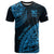 Fiji Rugby T Shirt Kaiviti Fijian Tribal World Cup Blue No2 - Wonder Print Shop