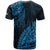 Fiji Rugby T Shirt Kaiviti Fijian Tribal World Cup Blue No2 - Wonder Print Shop