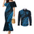 custom-fiji-rugby-couples-matching-mermaid-dress-and-long-sleeve-button-shirt-kaiviti-fijian-tribal-world-cup-blue-no2