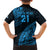 Custom Fiji Rugby Hawaiian Shirt Kaiviti Fijian Tribal World Cup Blue No2 - Wonder Print Shop