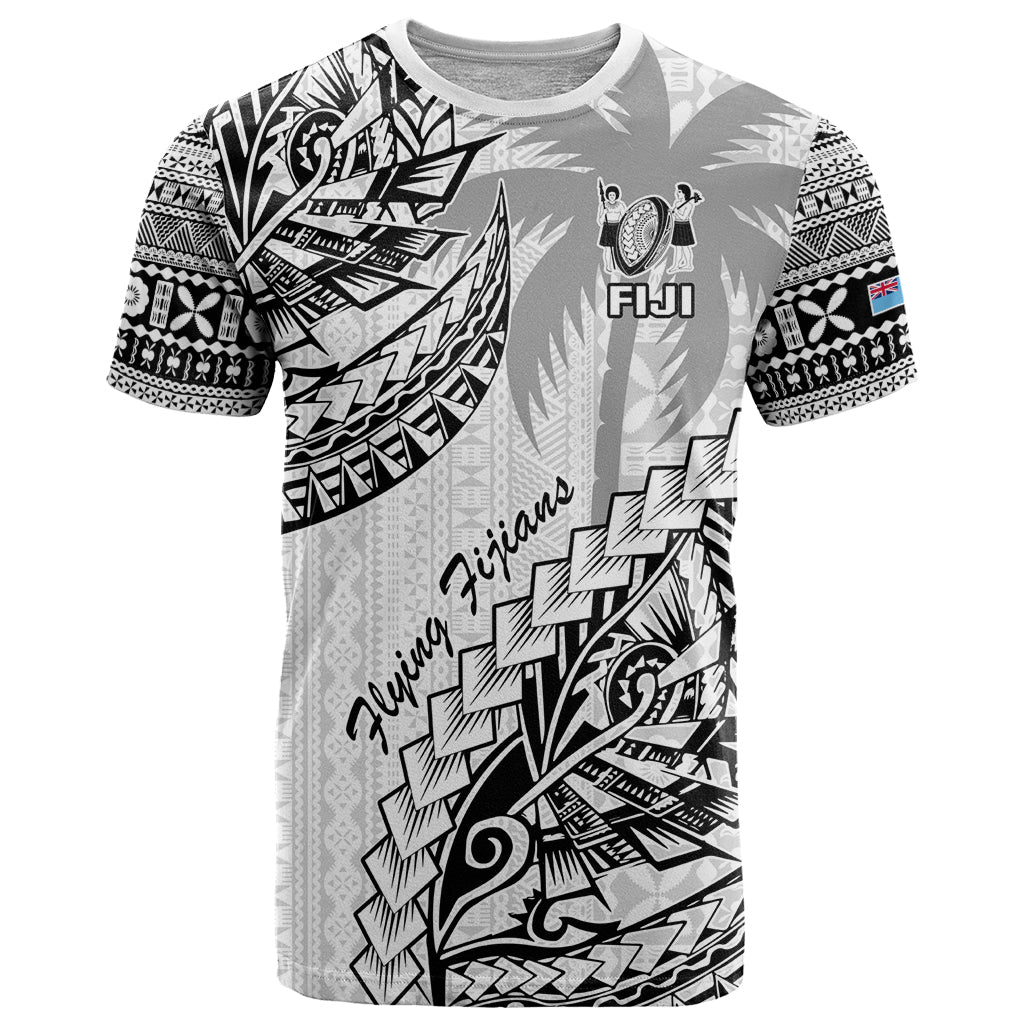 Fiji Rugby T Shirt Kaiviti Fijian Tribal World Cup White - Wonder Print Shop