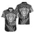 New Zealand Rugby Hawaiian Shirt Silver Fern All Black Mix Ta Moko White Style - Wonder Print Shop