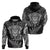 New Zealand Rugby Hoodie Silver Fern All Black Mix Ta Moko White Style - Wonder Print Shop