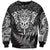 New Zealand Rugby Sweatshirt Silver Fern All Black Mix Ta Moko White Style - Wonder Print Shop