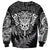 New Zealand Rugby Sweatshirt Silver Fern All Black Mix Ta Moko White Style - Wonder Print Shop