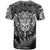 New Zealand Rugby T Shirt Silver Fern All Black Mix Ta Moko White Style - Wonder Print Shop