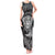 New Zealand Rugby Tank Maxi Dress Silver Fern All Black Mix Ta Moko White Style - Wonder Print Shop