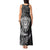 New Zealand Rugby Tank Maxi Dress Silver Fern All Black Mix Ta Moko White Style - Wonder Print Shop