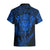 New Zealand Rugby Hawaiian Shirt Silver Fern All Black Mix Ta Moko Blue Style - Wonder Print Shop