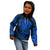 New Zealand Rugby Kid Hoodie Silver Fern All Black Mix Ta Moko Blue Style - Wonder Print Shop