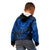 New Zealand Rugby Kid Hoodie Silver Fern All Black Mix Ta Moko Blue Style - Wonder Print Shop