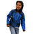 New Zealand Rugby Kid Hoodie Silver Fern All Black Mix Ta Moko Blue Style - Wonder Print Shop