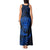 New Zealand Rugby Tank Maxi Dress Silver Fern All Black Mix Ta Moko Blue Style - Wonder Print Shop