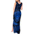 New Zealand Rugby Tank Maxi Dress Silver Fern All Black Mix Ta Moko Blue Style - Wonder Print Shop