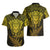 New Zealand Rugby Hawaiian Shirt Silver Fern All Black Mix Ta Moko Gold Style - Wonder Print Shop