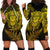 New Zealand Rugby Hoodie Dress Silver Fern All Black Mix Ta Moko Gold Style - Wonder Print Shop