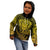 New Zealand Rugby Kid Hoodie Silver Fern All Black Mix Ta Moko Gold Style - Wonder Print Shop