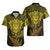 New Zealand Rugby Hawaiian Shirt Silver Fern All Black Mix Ta Moko Gold Style - Wonder Print Shop