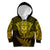 New Zealand Rugby Kid Hoodie Silver Fern All Black Mix Ta Moko Gold Style - Wonder Print Shop