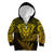 New Zealand Rugby Kid Hoodie Silver Fern All Black Mix Ta Moko Gold Style - Wonder Print Shop