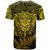 New Zealand Rugby T Shirt Silver Fern All Black Mix Ta Moko Gold Style - Wonder Print Shop