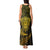 New Zealand Rugby Tank Maxi Dress Silver Fern All Black Mix Ta Moko Gold Style - Wonder Print Shop