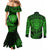 new-zealand-rugby-couples-matching-mermaid-dress-and-long-sleeve-button-shirts-silver-fern-all-black-mix-ta-moko-green-style