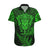 New Zealand Rugby Hawaiian Shirt Silver Fern All Black Mix Ta Moko Green Style - Wonder Print Shop