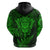 New Zealand Rugby Hoodie Silver Fern All Black Mix Ta Moko Green Style - Wonder Print Shop