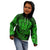 New Zealand Rugby Kid Hoodie Silver Fern All Black Mix Ta Moko Green Style - Wonder Print Shop