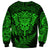 New Zealand Rugby Sweatshirt Silver Fern All Black Mix Ta Moko Green Style - Wonder Print Shop