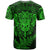 New Zealand Rugby T Shirt Silver Fern All Black Mix Ta Moko Green Style - Wonder Print Shop