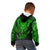 New Zealand Rugby Kid Hoodie Silver Fern All Black Mix Ta Moko Green Style - Wonder Print Shop