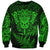 New Zealand Rugby Sweatshirt Silver Fern All Black Mix Ta Moko Green Style - Wonder Print Shop