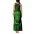 New Zealand Rugby Tank Maxi Dress Silver Fern All Black Mix Ta Moko Green Style - Wonder Print Shop