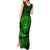 New Zealand Rugby Tank Maxi Dress Silver Fern All Black Mix Ta Moko Green Style - Wonder Print Shop