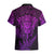 New Zealand Rugby Hawaiian Shirt Silver Fern All Black Mix Ta Moko Purple Style - Wonder Print Shop