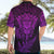 New Zealand Rugby Hawaiian Shirt Silver Fern All Black Mix Ta Moko Purple Style - Wonder Print Shop