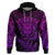 New Zealand Rugby Hoodie Silver Fern All Black Mix Ta Moko Purple Style - Wonder Print Shop