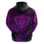 New Zealand Rugby Hoodie Silver Fern All Black Mix Ta Moko Purple Style - Wonder Print Shop