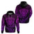 New Zealand Rugby Hoodie Silver Fern All Black Mix Ta Moko Purple Style - Wonder Print Shop