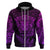 New Zealand Rugby Hoodie Silver Fern All Black Mix Ta Moko Purple Style - Wonder Print Shop