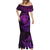 New Zealand Rugby Mermaid Dress Silver Fern All Black Mix Ta Moko Purple Style - Wonder Print Shop