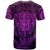 New Zealand Rugby T Shirt Silver Fern All Black Mix Ta Moko Purple Style - Wonder Print Shop