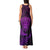 New Zealand Rugby Tank Maxi Dress Silver Fern All Black Mix Ta Moko Purple Style - Wonder Print Shop