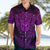 Personalised New Zealand Rugby Hawaiian Shirt Silver Fern All Black Mix Ta Moko Purple Style - Wonder Print Shop