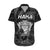 Personalised New Zealand Rugby Hawaiian Shirt Aotearoa Ka Mate Haka All Black Mix Ta Moko White Style - Wonder Print Shop